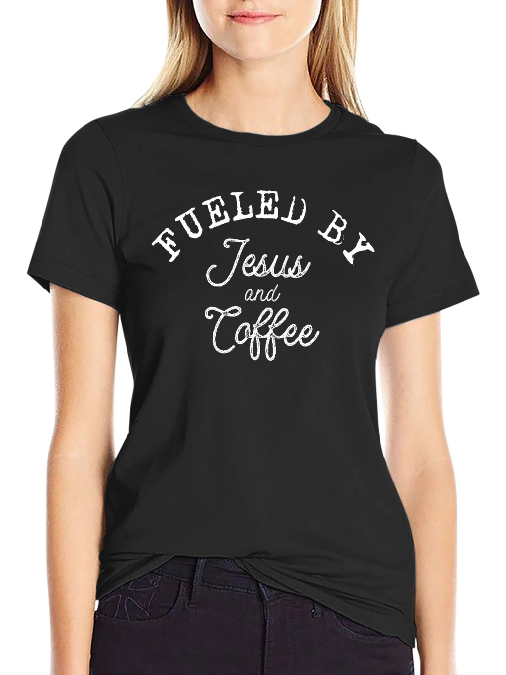Fueled by Jesus and Coffee T-Shirt