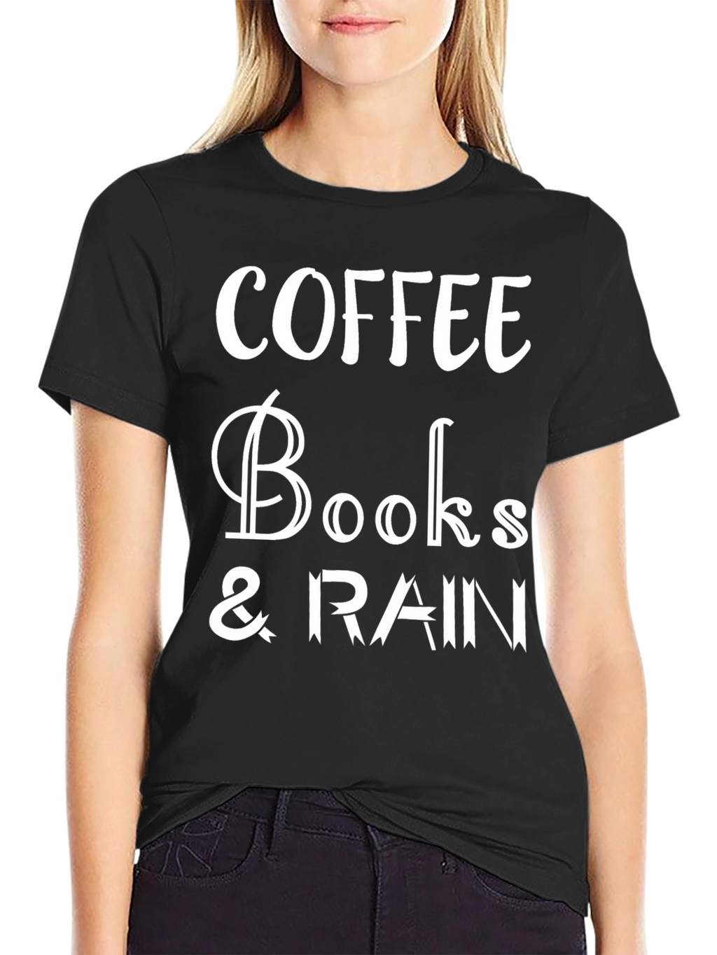 Coffee Books & Rain T-Shirt