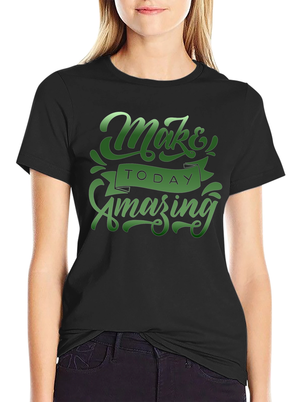 Make Today Amazing Graphic Tee - Stylish Comfort