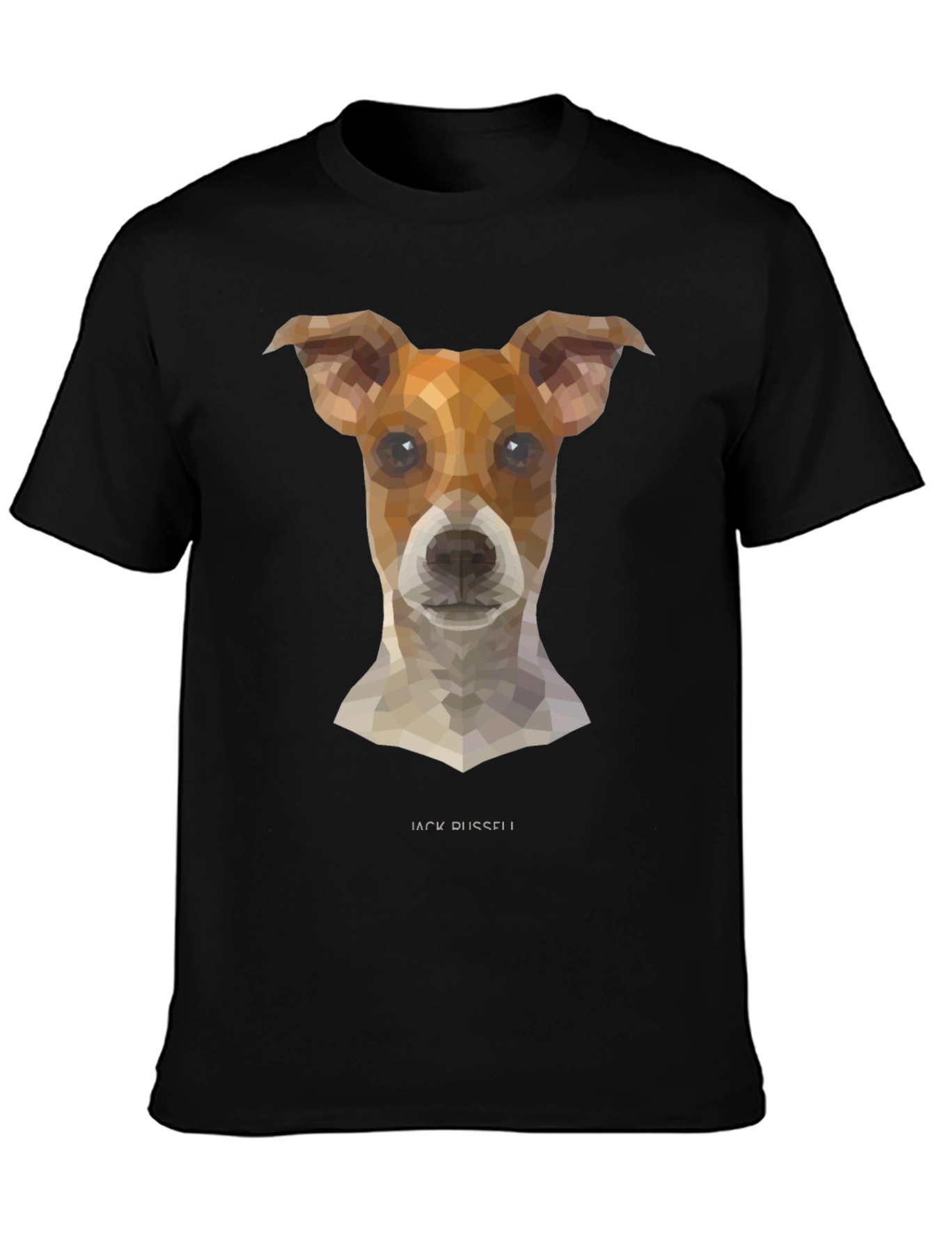 Geometric Jack Russell T-Shirt