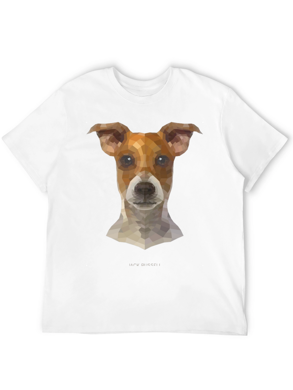 Geometric Jack Russell T-Shirt
