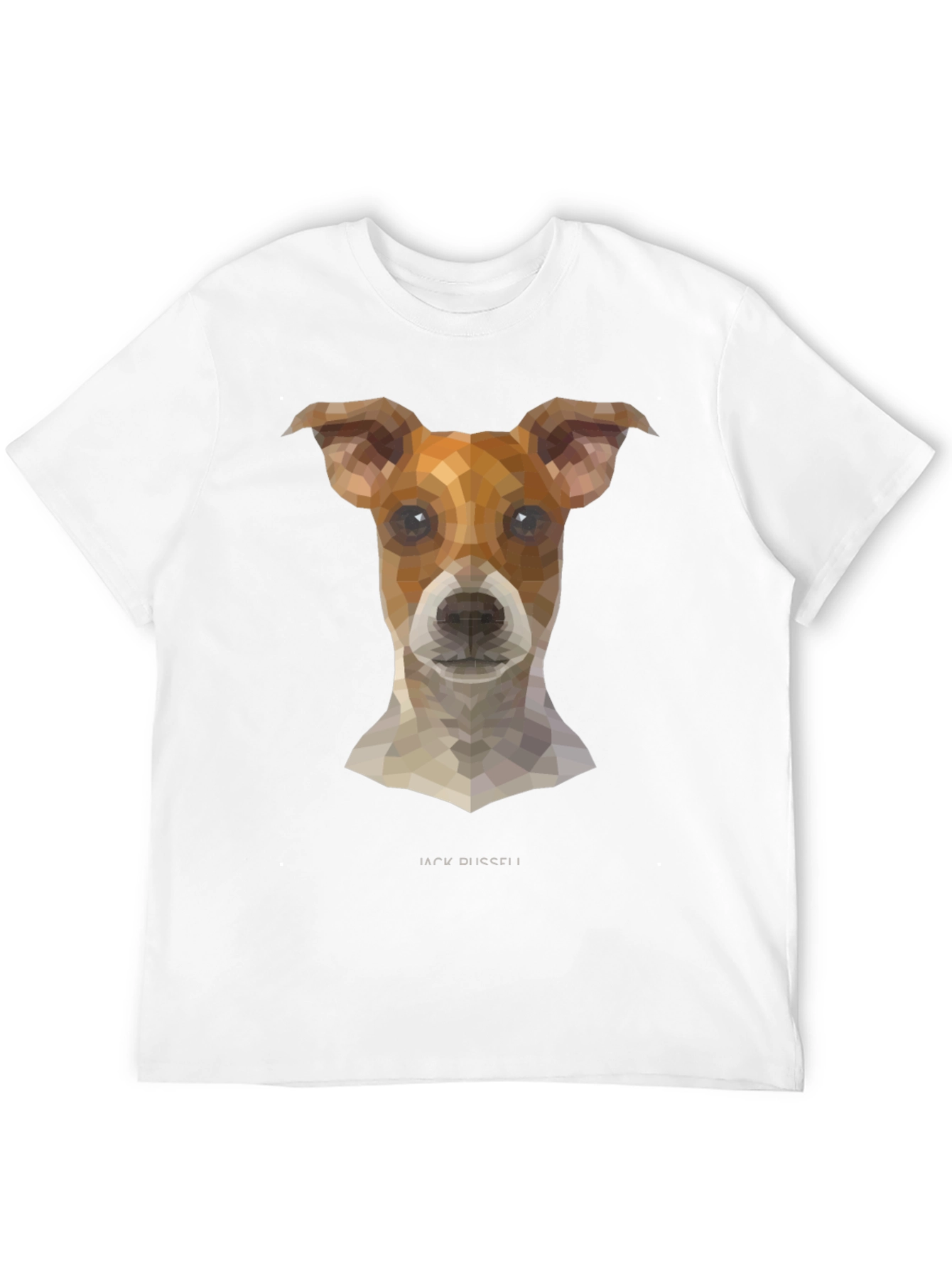 Geometric Jack Russell T-Shirt