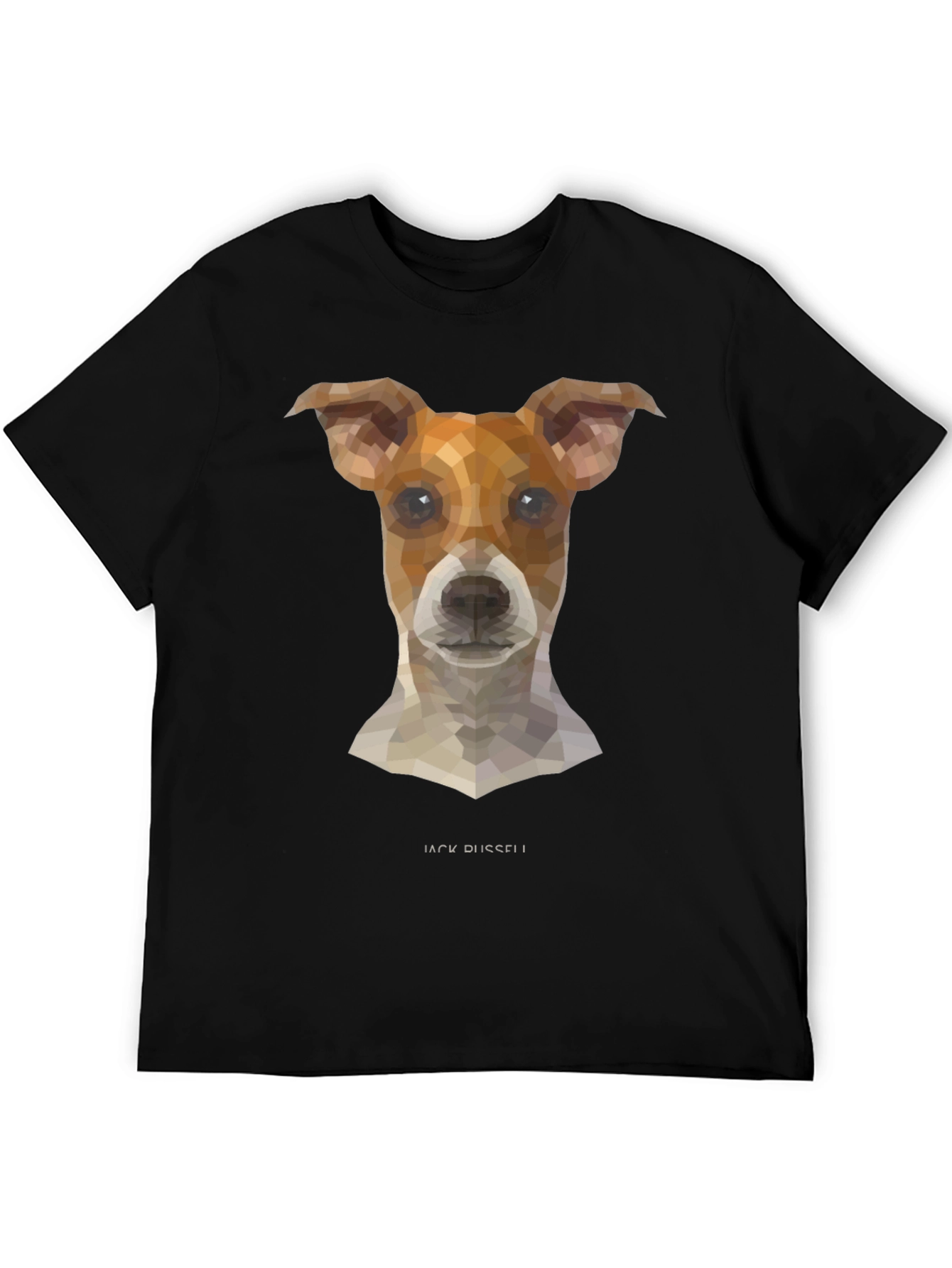 Geometric Jack Russell T-Shirt