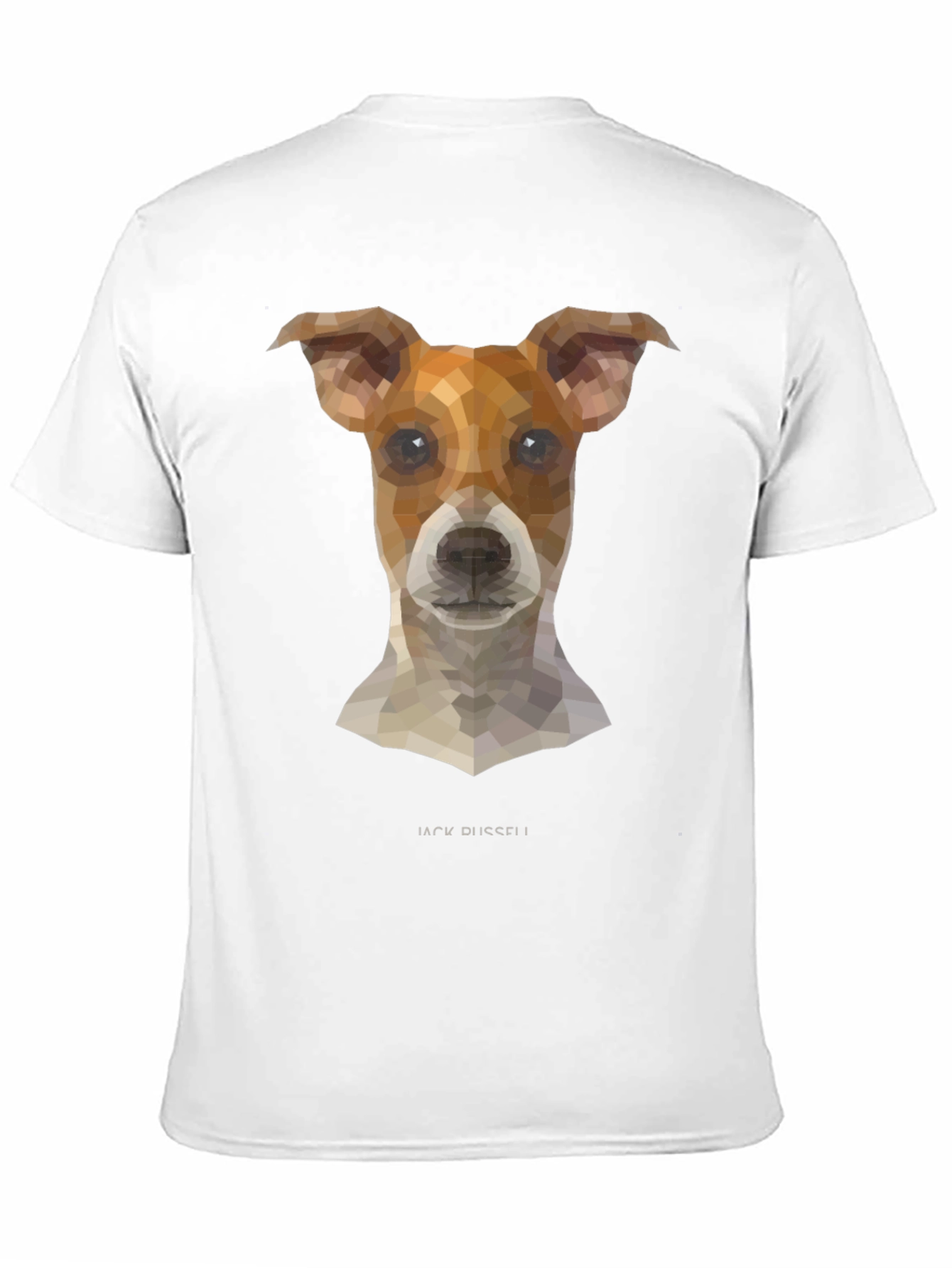 Geometric Jack Russell T-Shirt