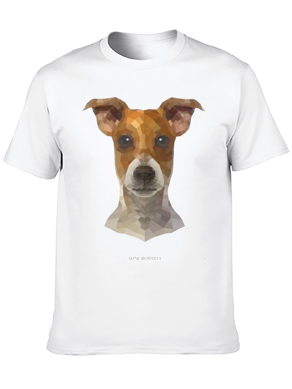 Geometric Jack Russell T-Shirt