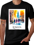 London Travel T-Shirt - United Kingdom Souvenir Tee