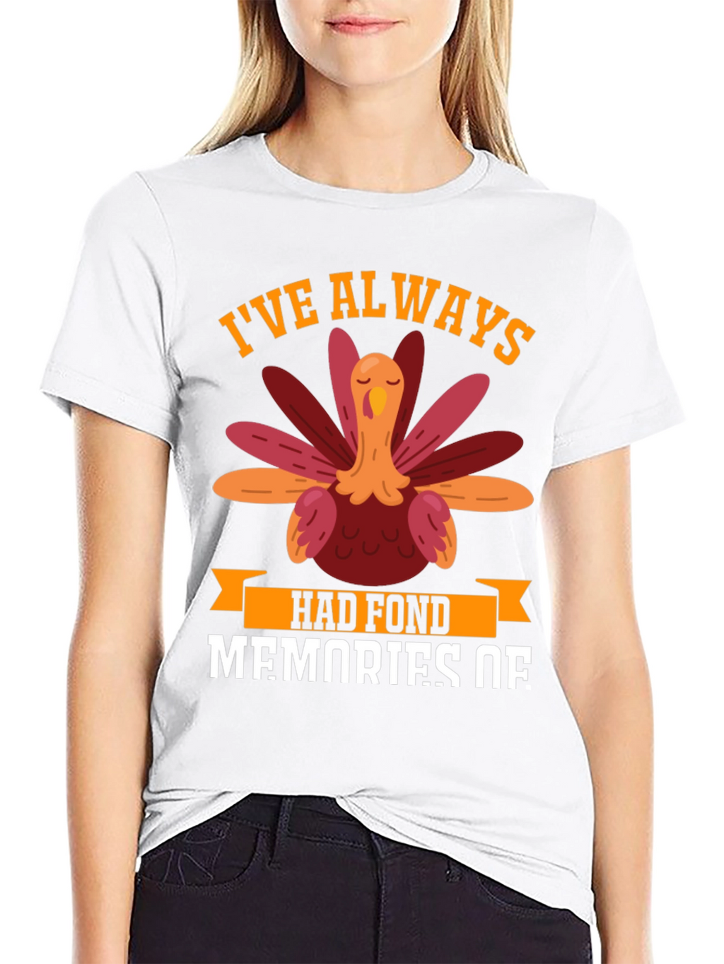 Thanksgiving Turkey T-Shirt - Fond Memories