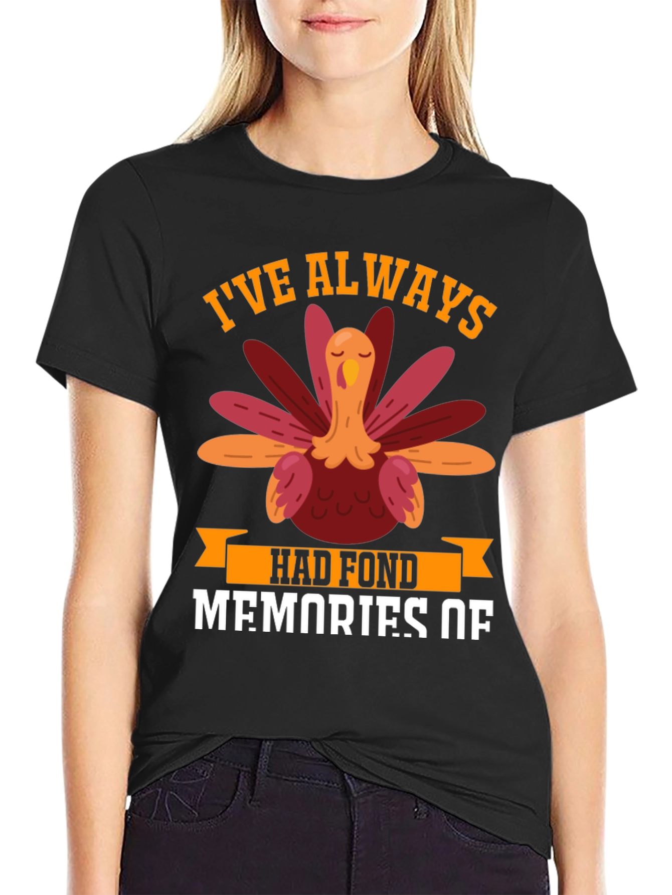 Thanksgiving Turkey T-Shirt - Fond Memories