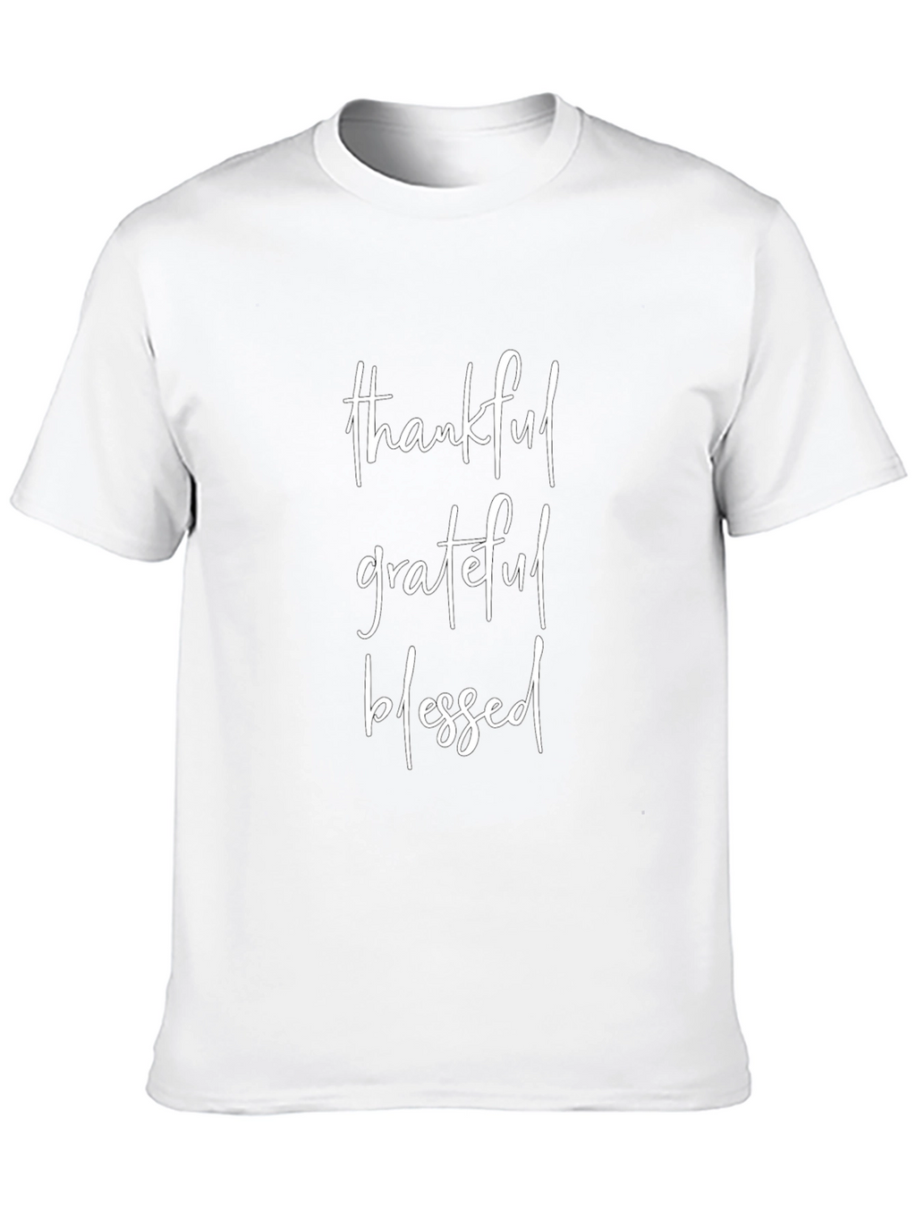 Thankful Grateful Blessed T-Shirt