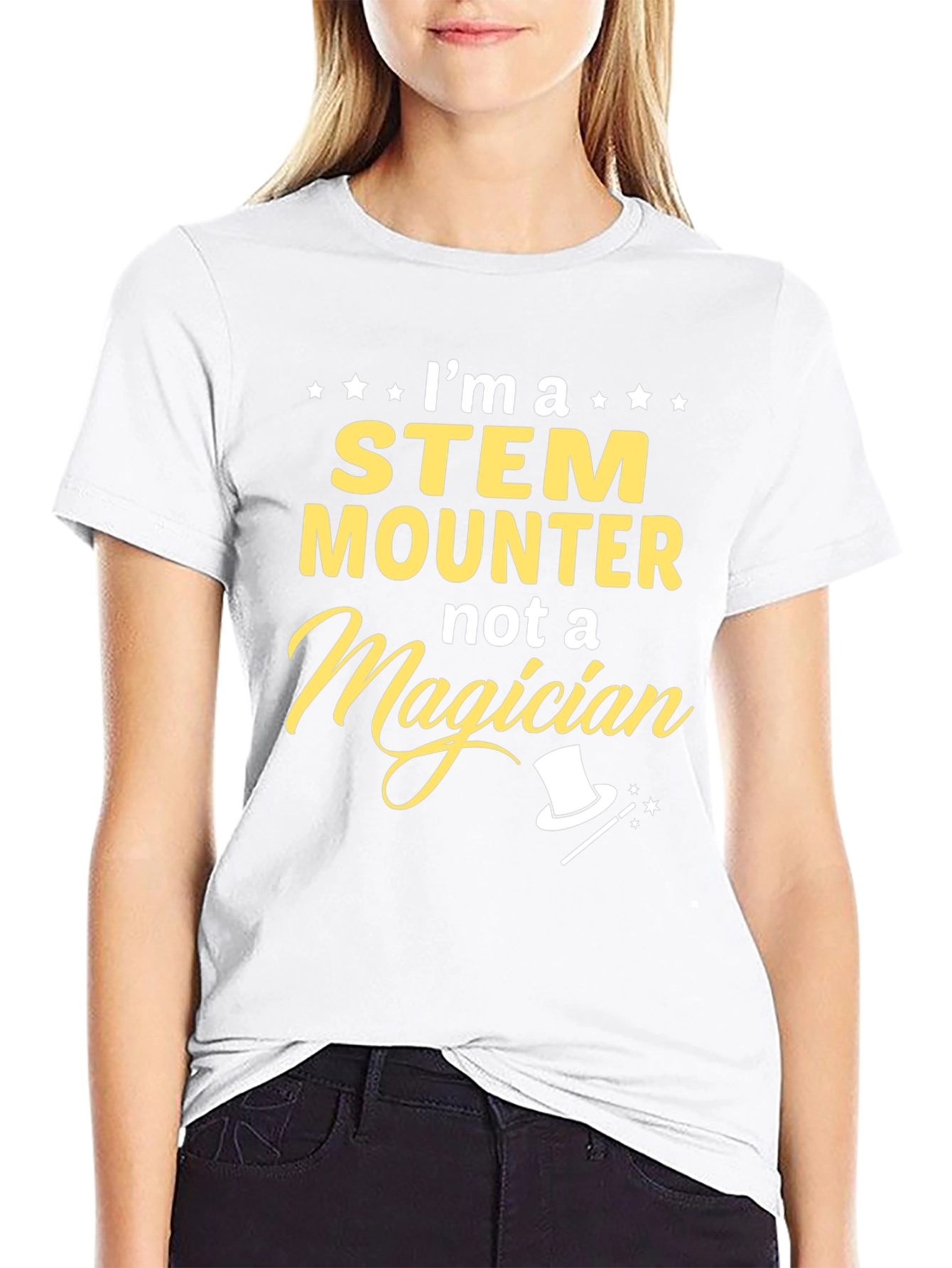 STEM Mounter Graphic T-Shirt -  Funny Science Job Tee