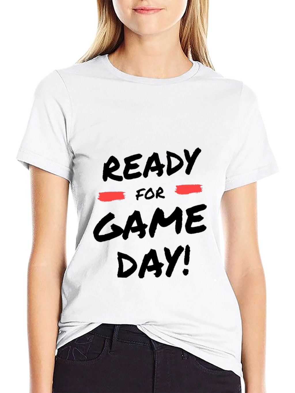 Ready for Game Day! T-Shirt - Black