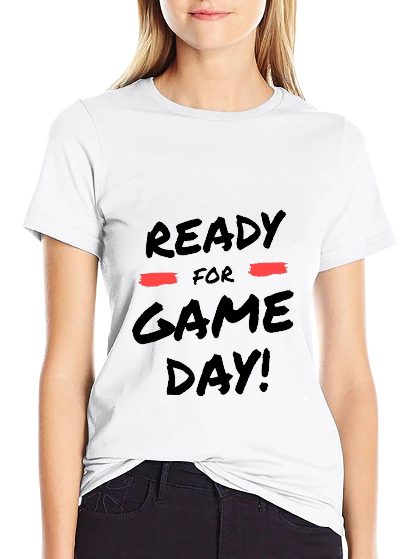 Ready for Game Day! T-Shirt - Black