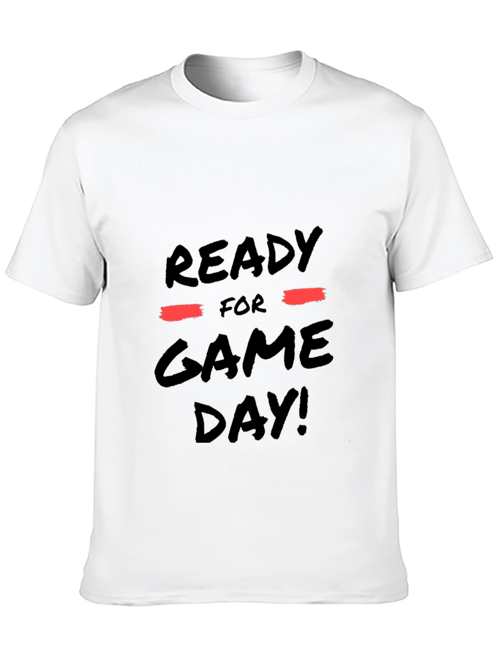Ready for Game Day! T-Shirt - Black