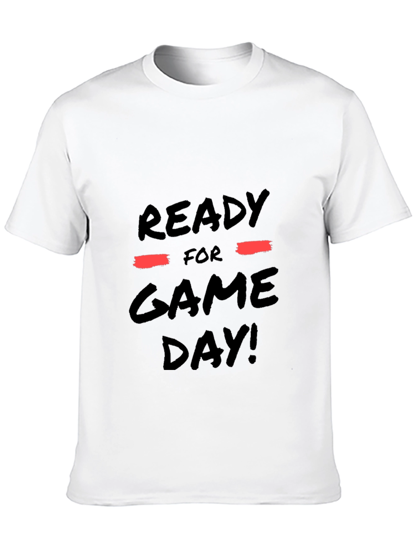 Ready for Game Day! T-Shirt - Black
