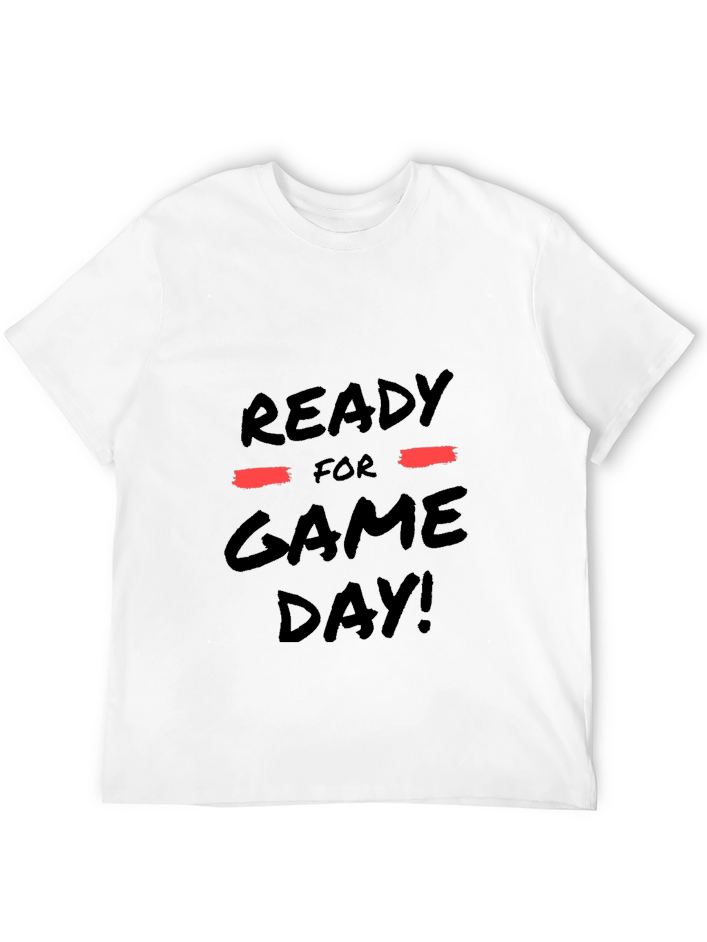Ready for Game Day! T-Shirt - Black
