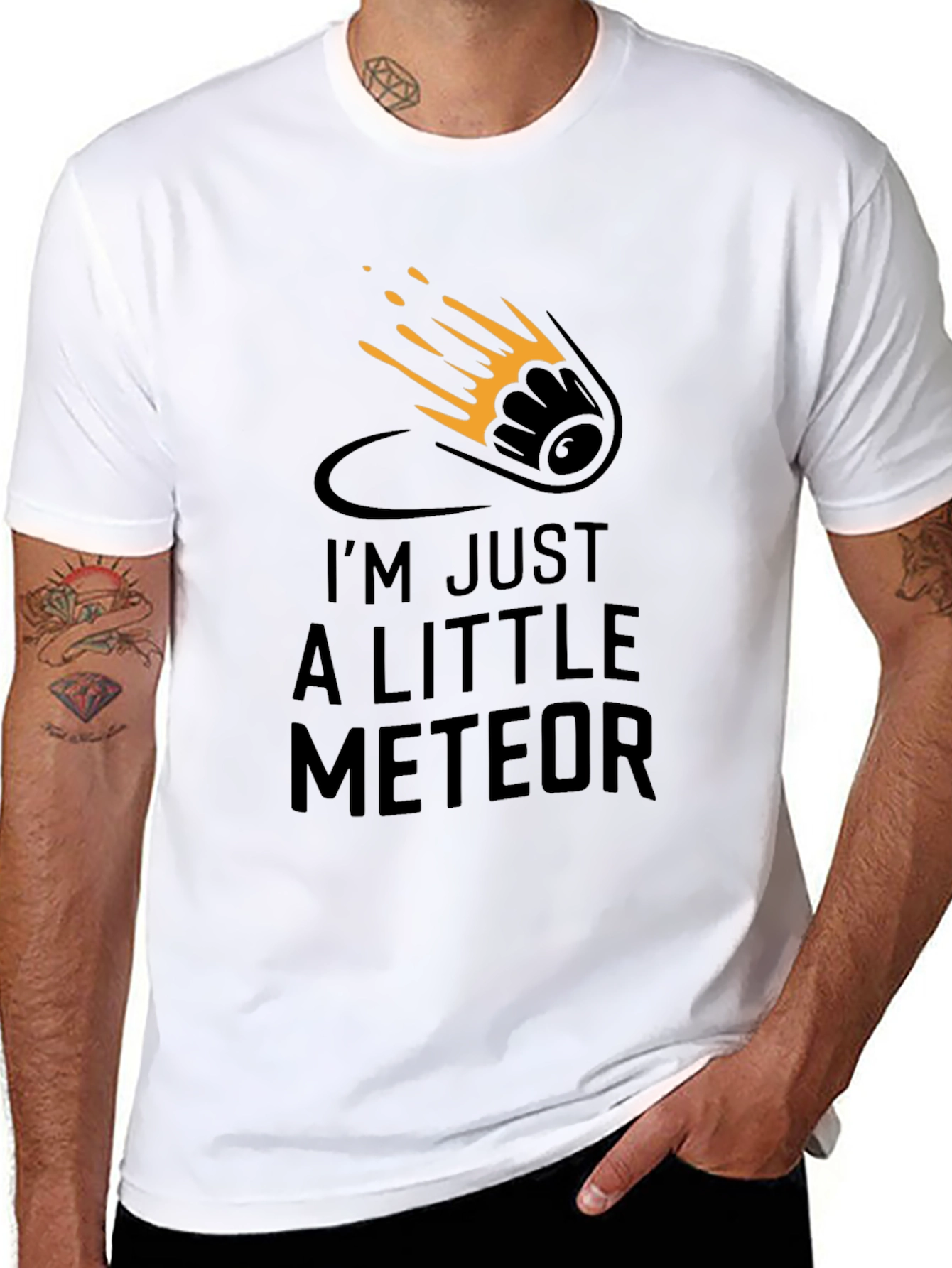 Just a Little Meteor Graphic Tee