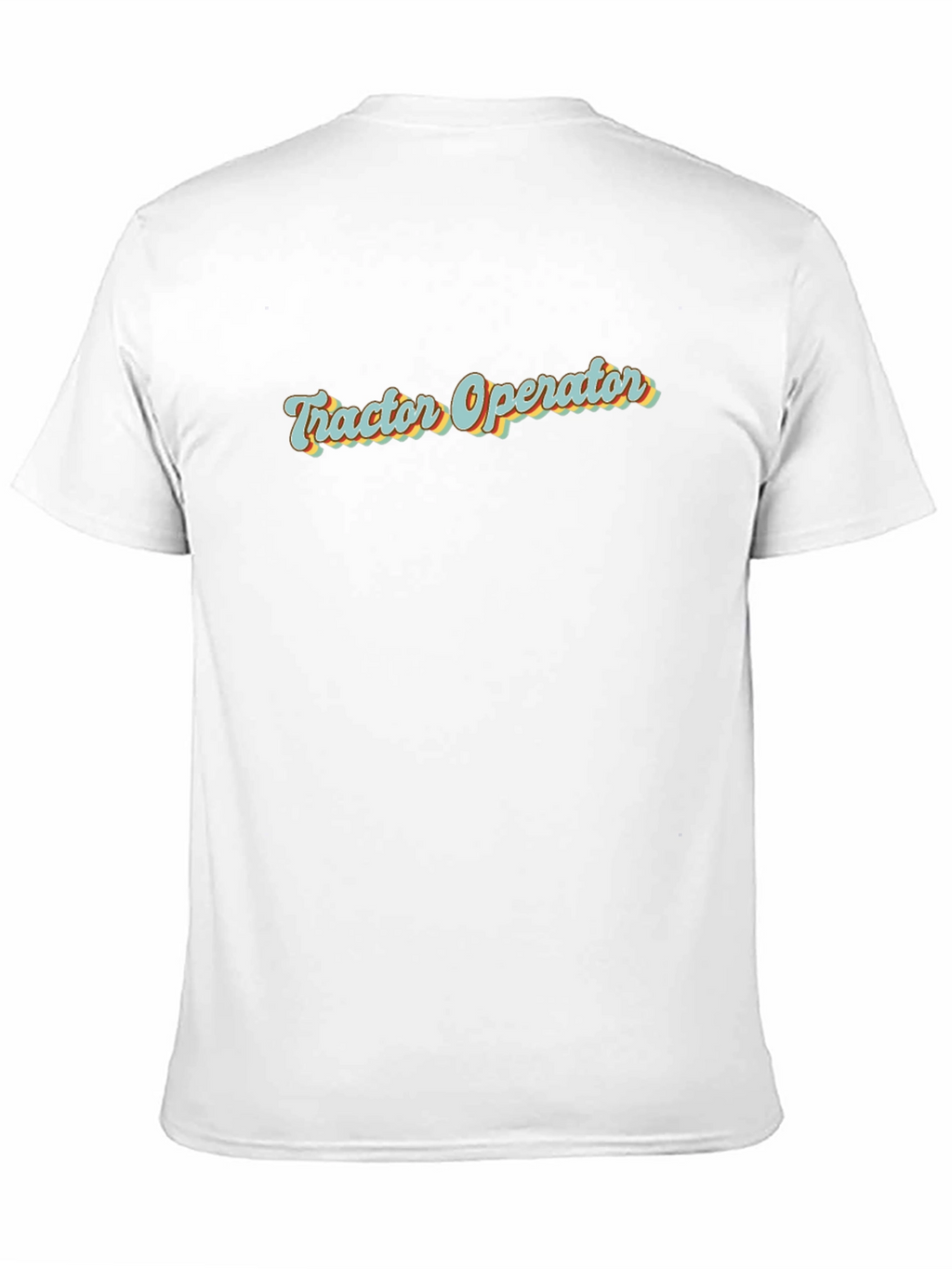 Tractor Operator Retro Graphic T-Shirt