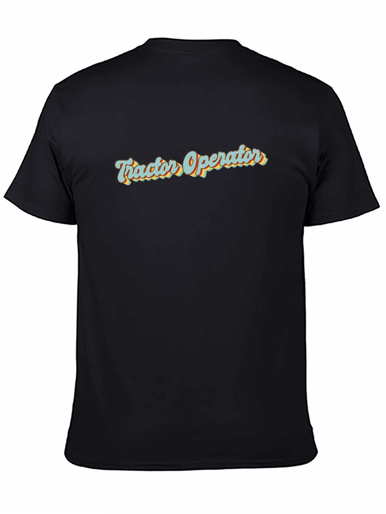 Tractor Operator Retro Graphic T-Shirt
