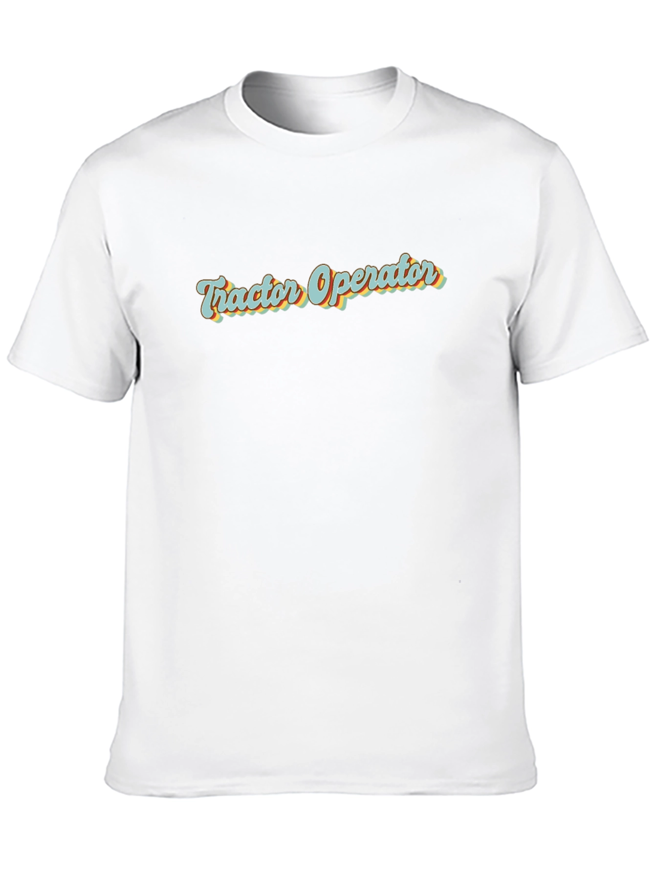 Tractor Operator Retro Graphic T-Shirt
