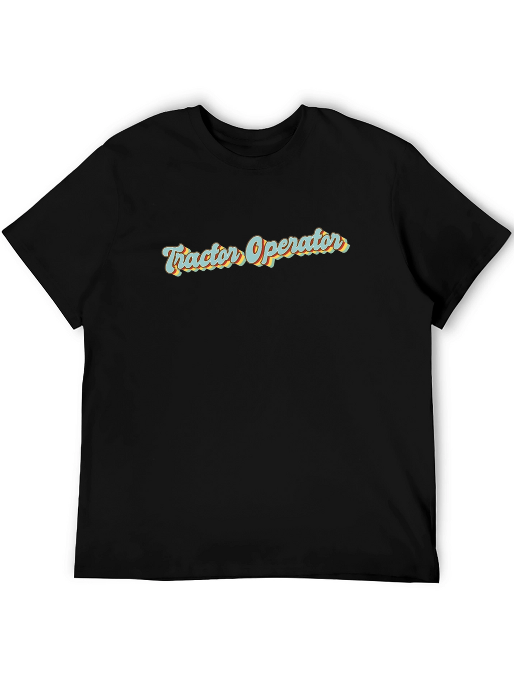 Tractor Operator Retro Graphic T-Shirt