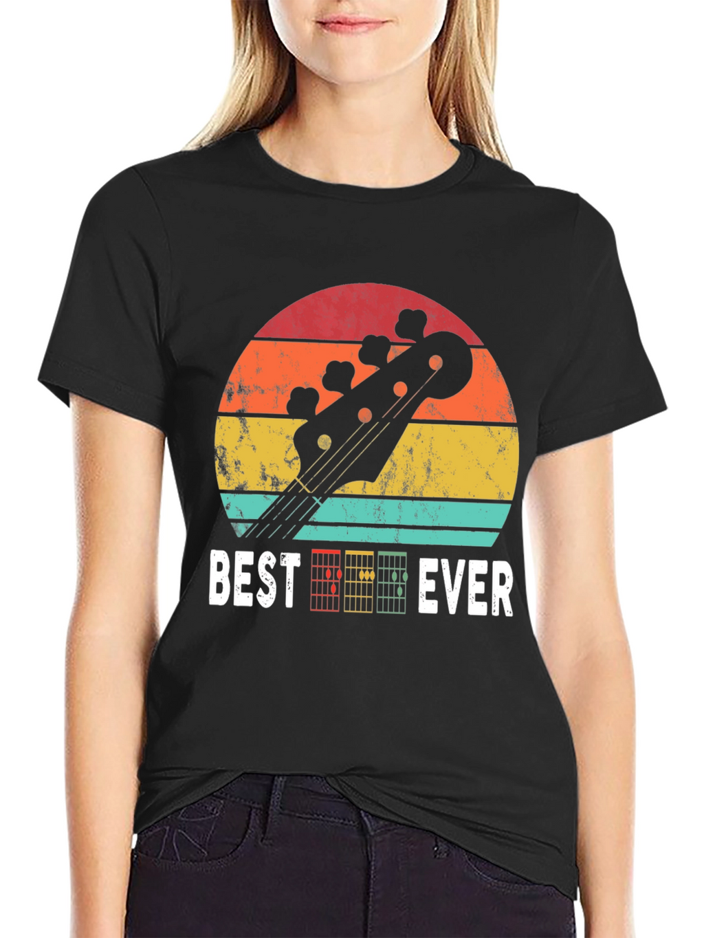 Best Guitar Ever T-Shirt - Retro Music Lover Tee