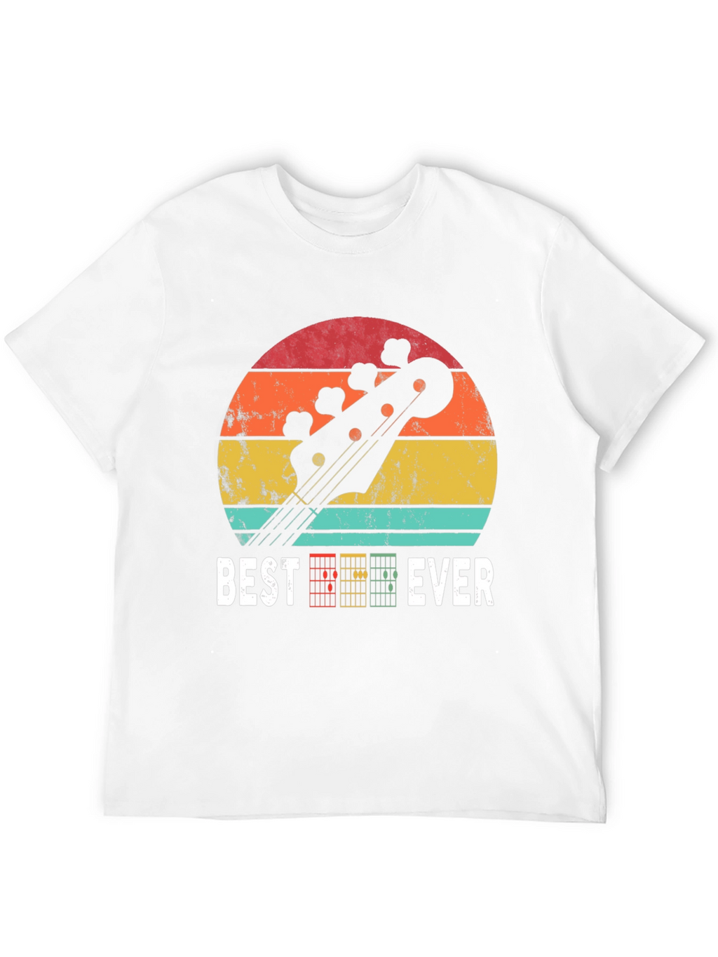 Best Guitar Ever T-Shirt - Retro Music Lover Tee