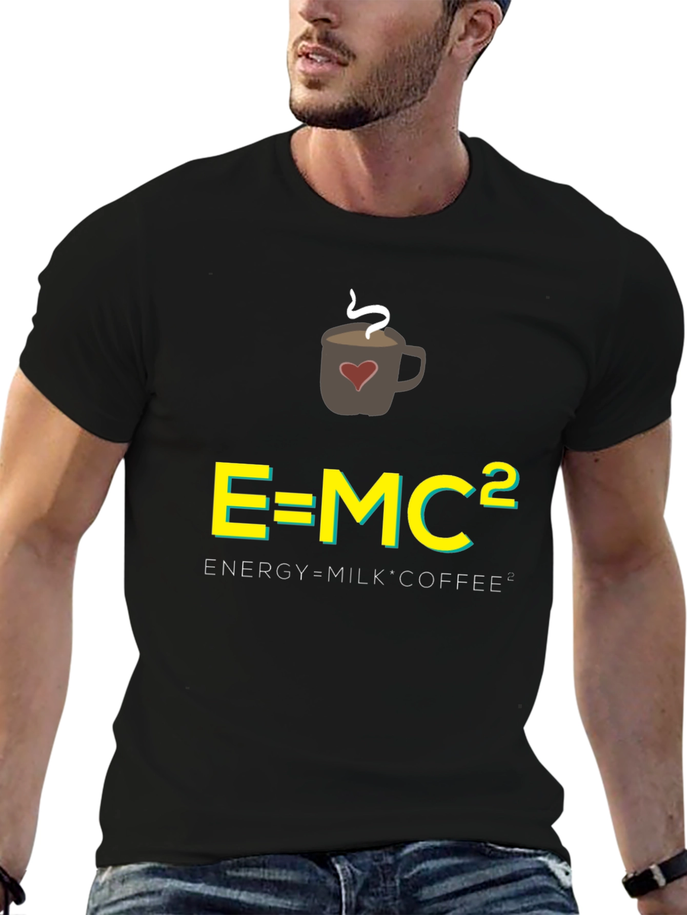 E=MC² Funny Coffee Lover T-Shirt