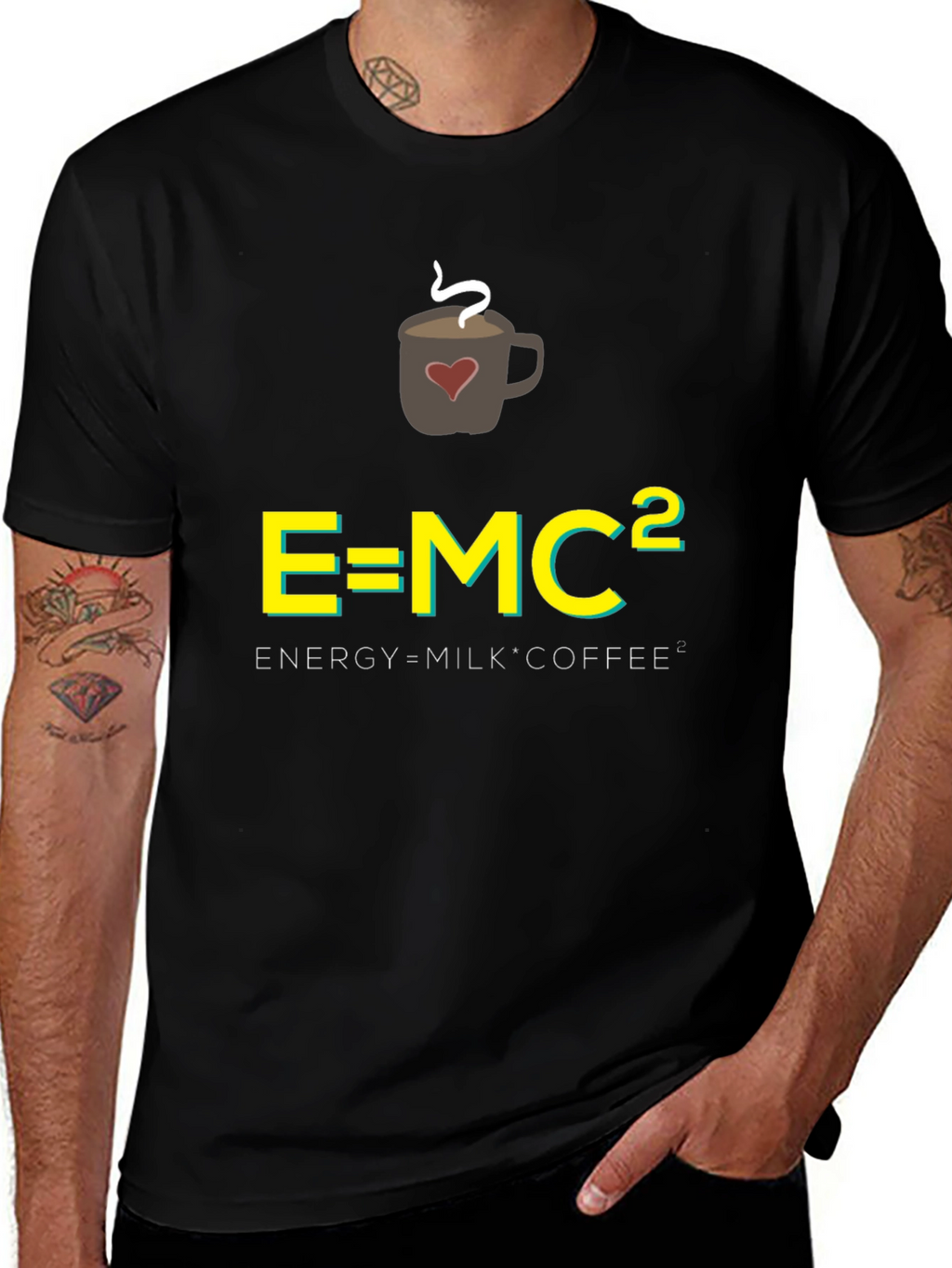 E=MC² Funny Coffee Lover T-Shirt