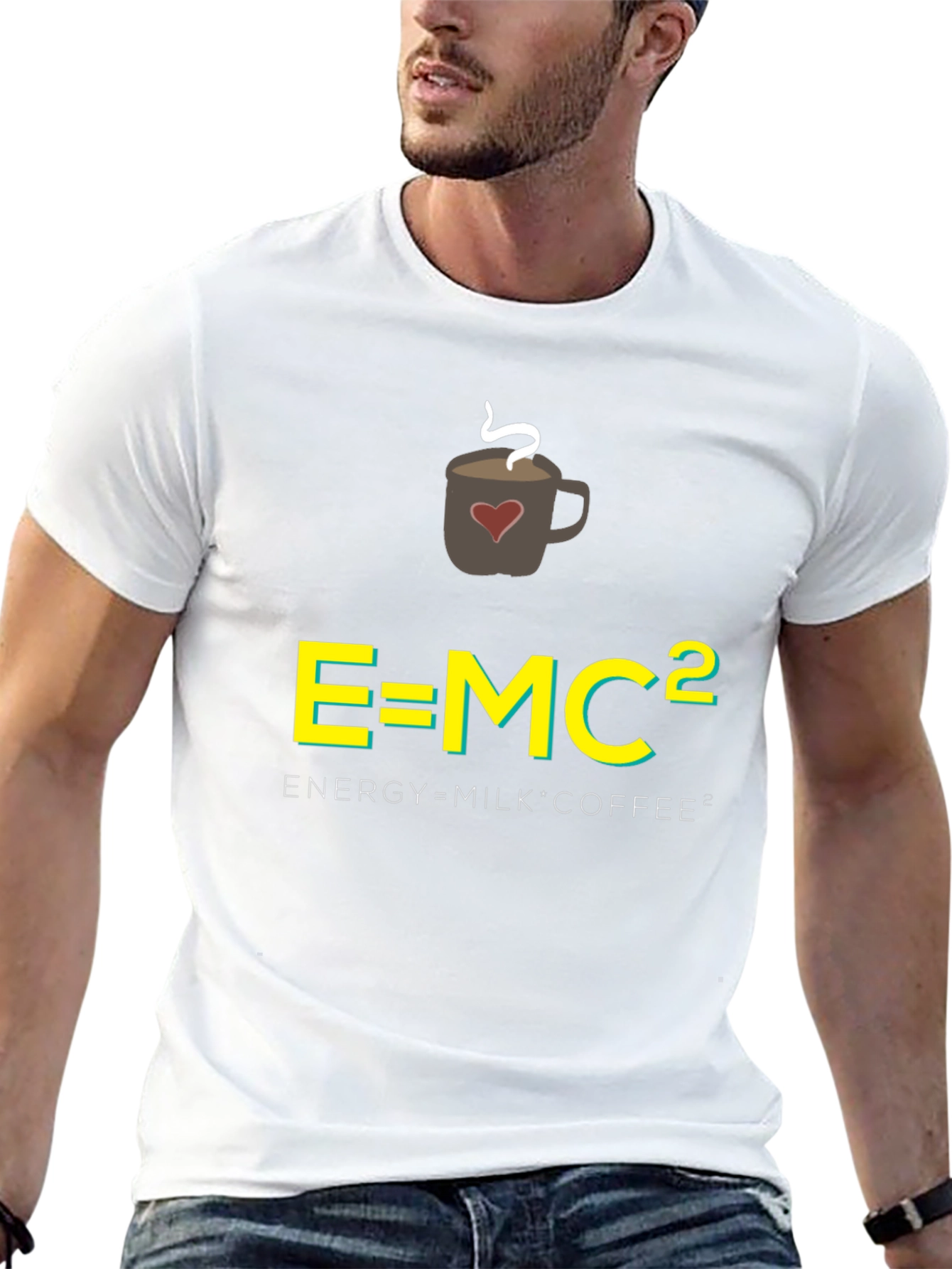 E=MC² Funny Coffee Lover T-Shirt