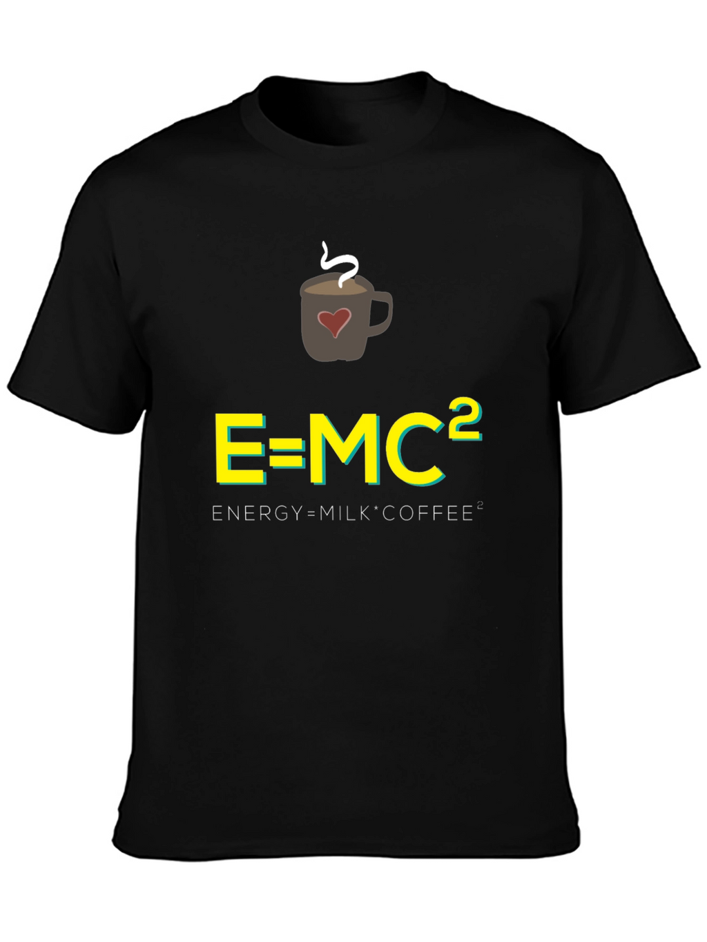 E=MC² Funny Coffee Lover T-Shirt