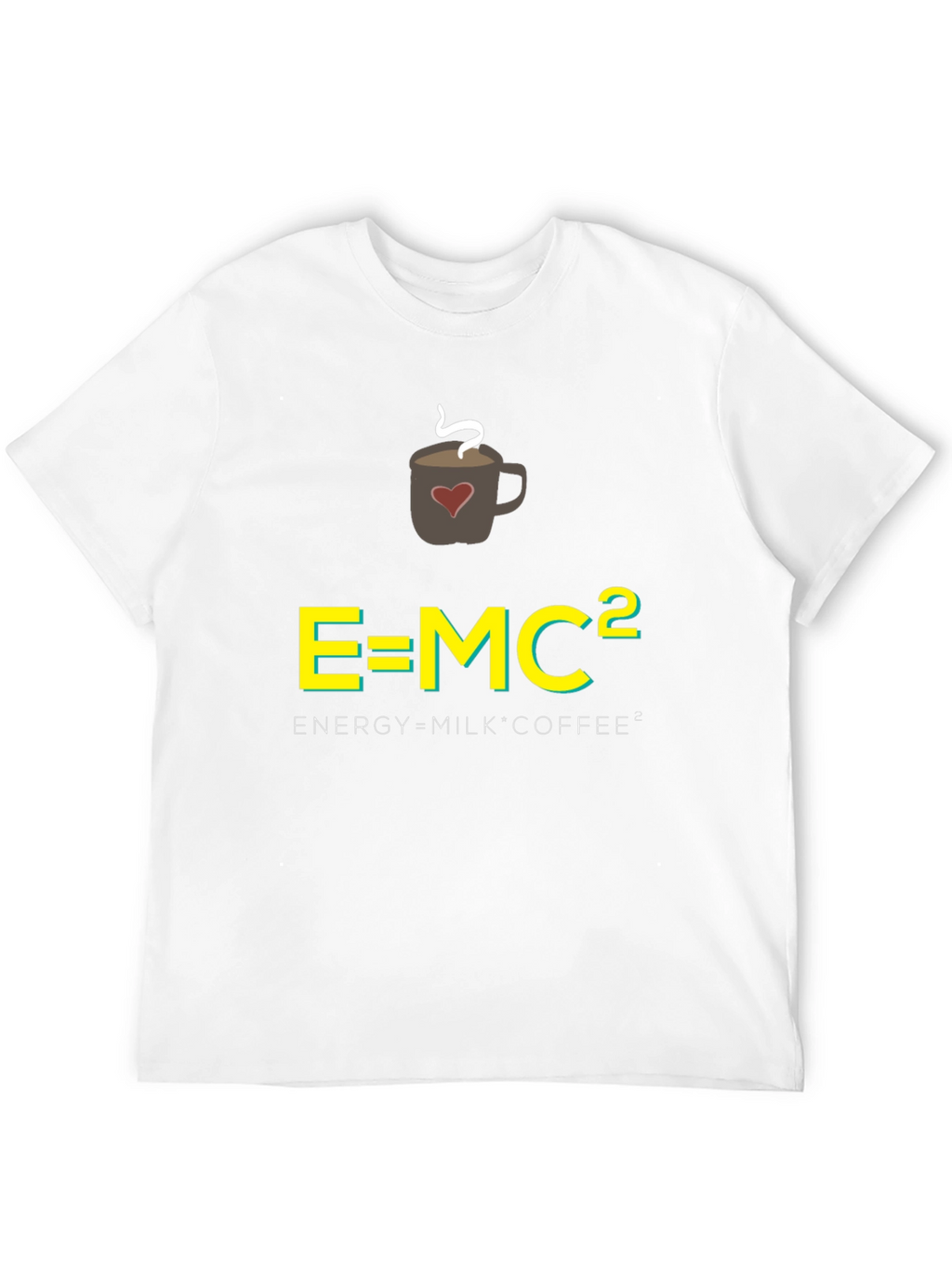 E=MC² Funny Coffee Lover T-Shirt