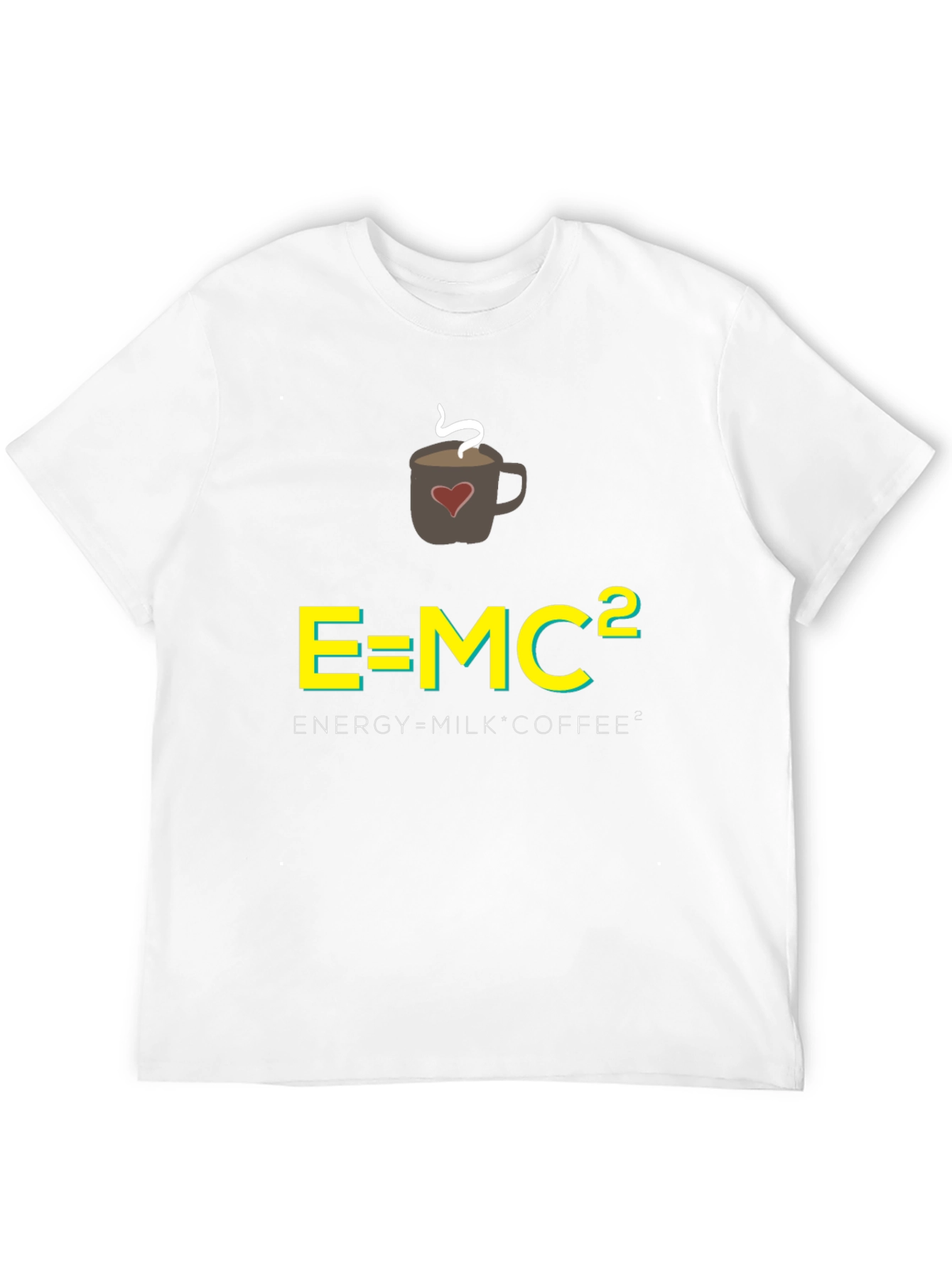 E=MC² Funny Coffee Lover T-Shirt