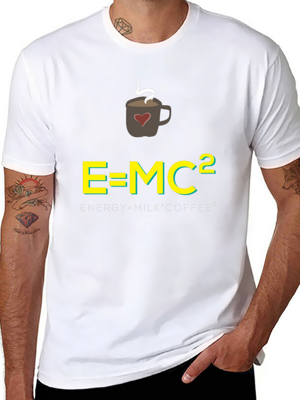 E=MC² Funny Coffee Lover T-Shirt
