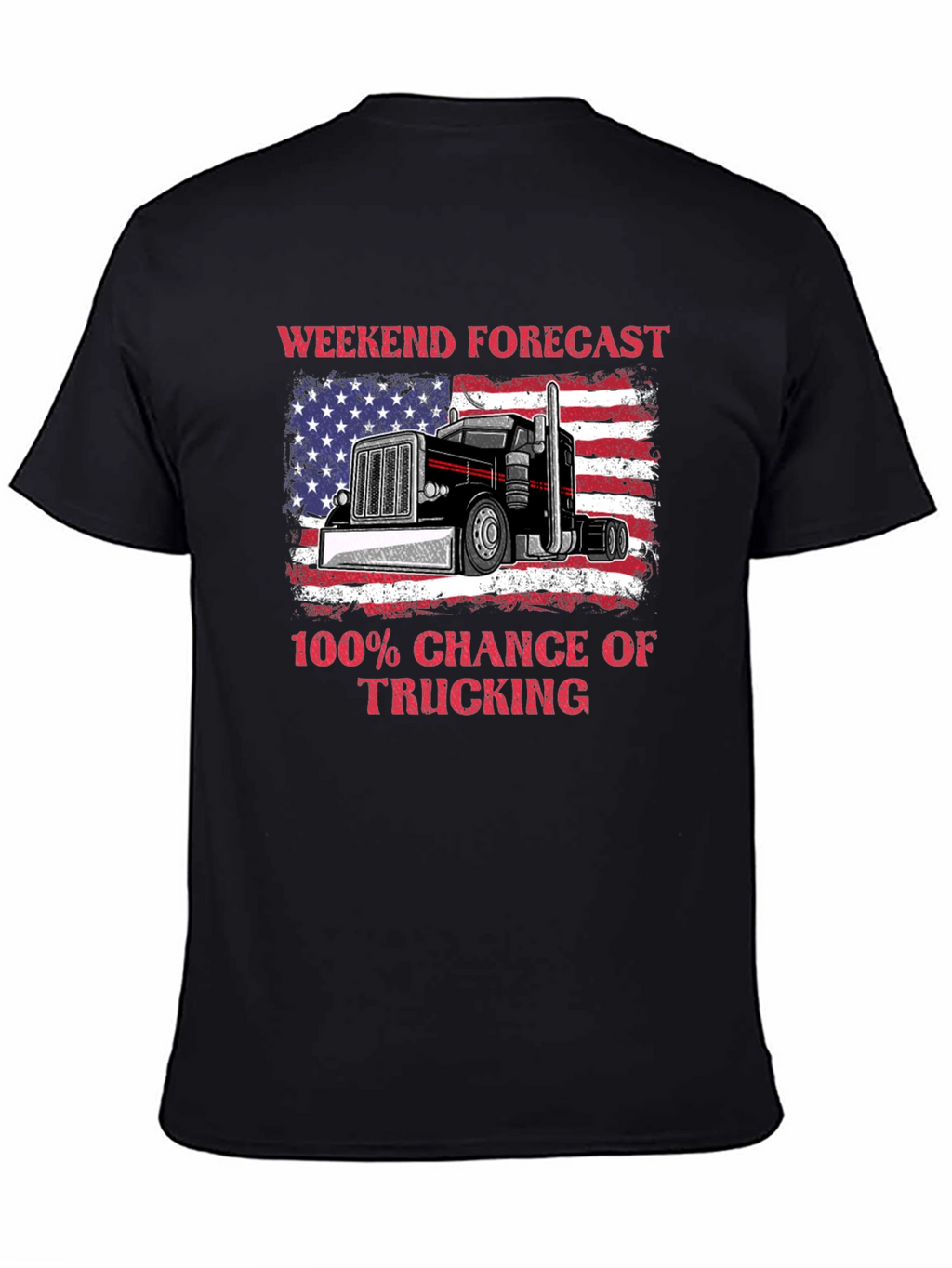 Weekend Forecast Trucking T-Shirt