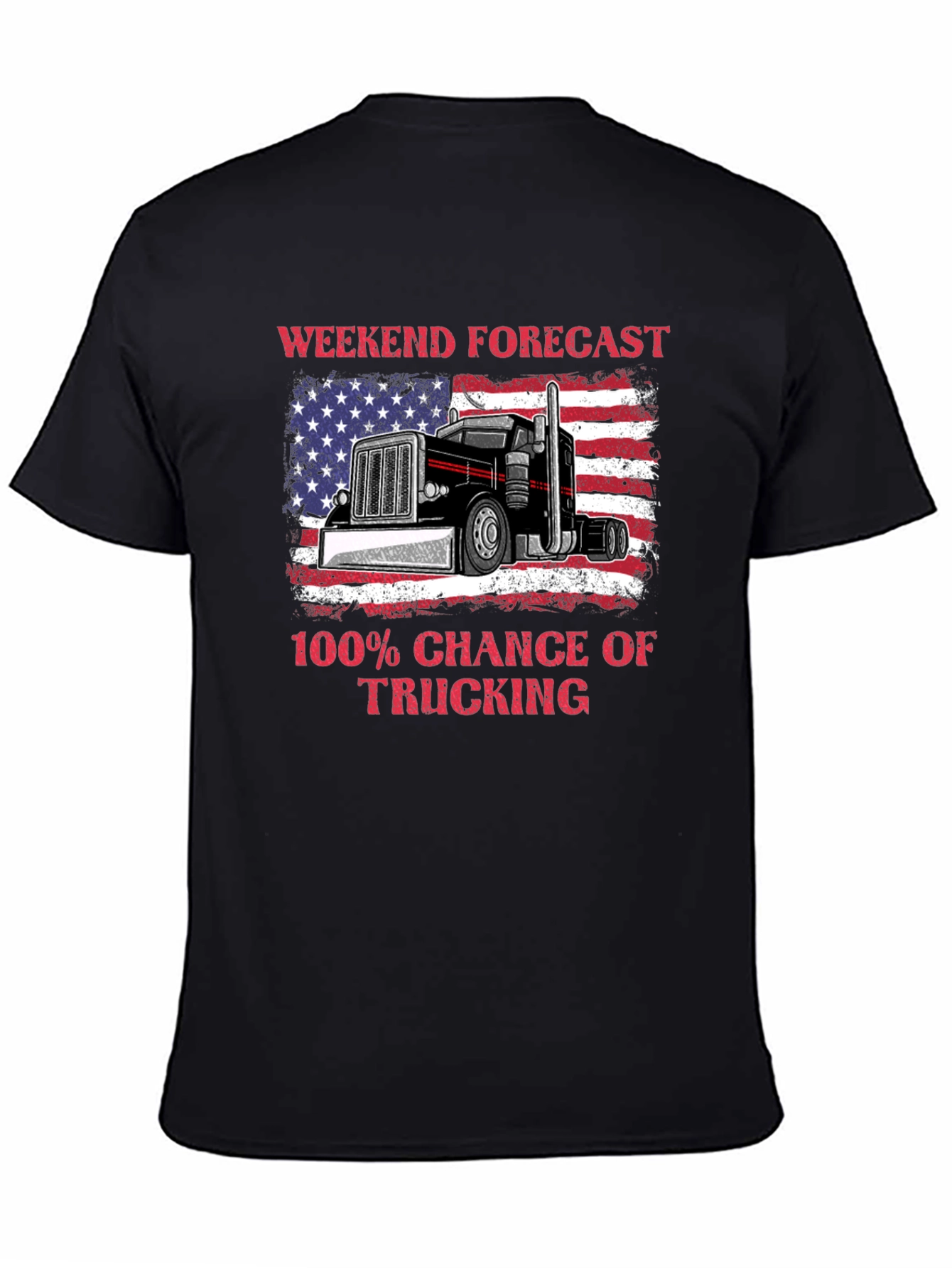 Weekend Forecast Trucking T-Shirt