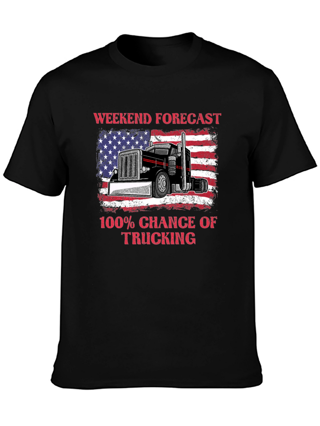 Weekend Forecast Trucking T-Shirt