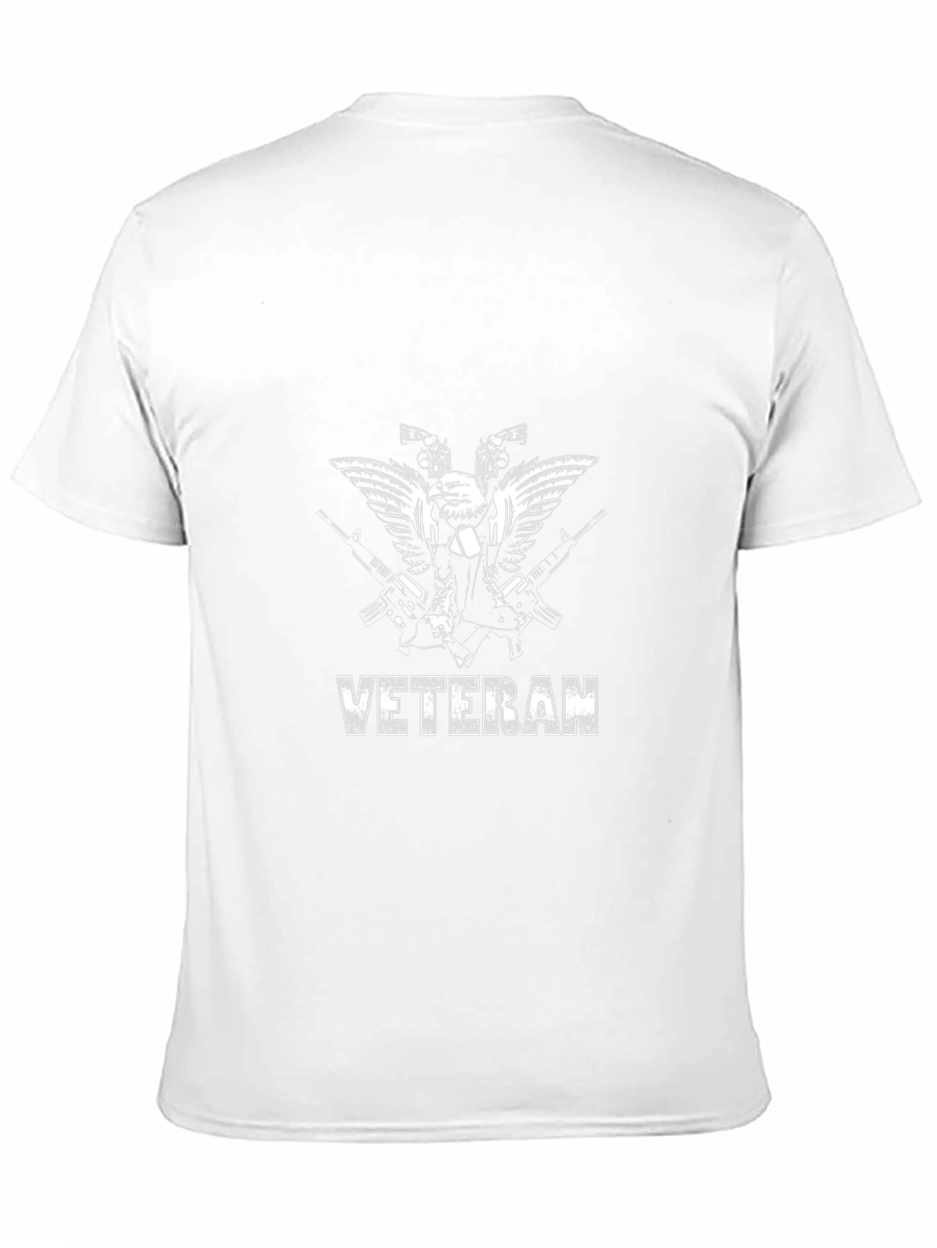 Veteran Eagle Graphic Tee - Military Pride Shirt
