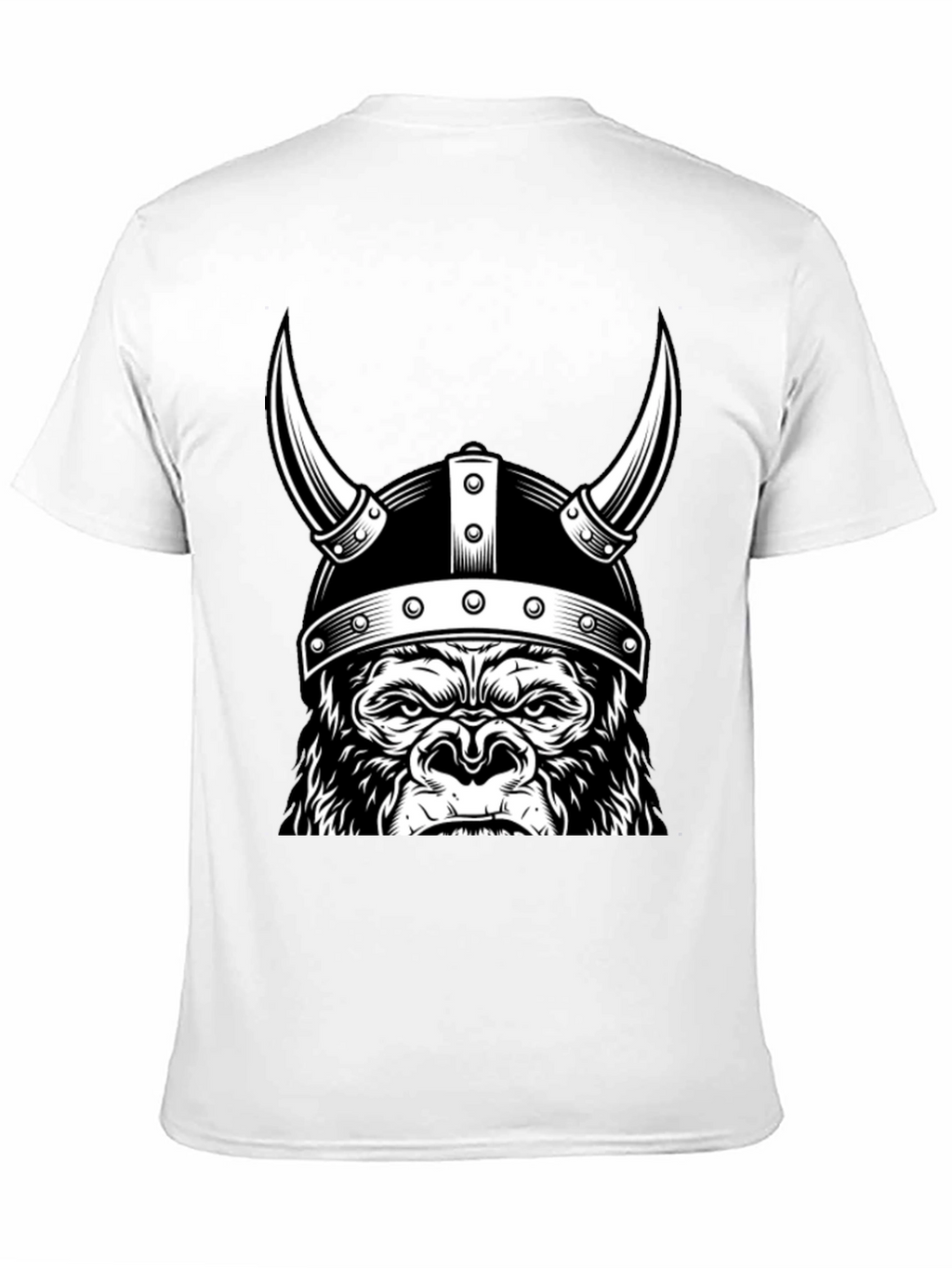 Viking Gorilla T-Shirt - Black