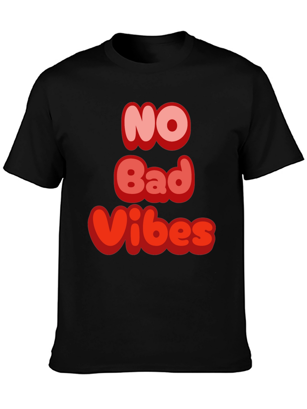 No Bad Vibes Graphic T-Shirt