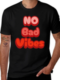 No Bad Vibes Graphic T-Shirt