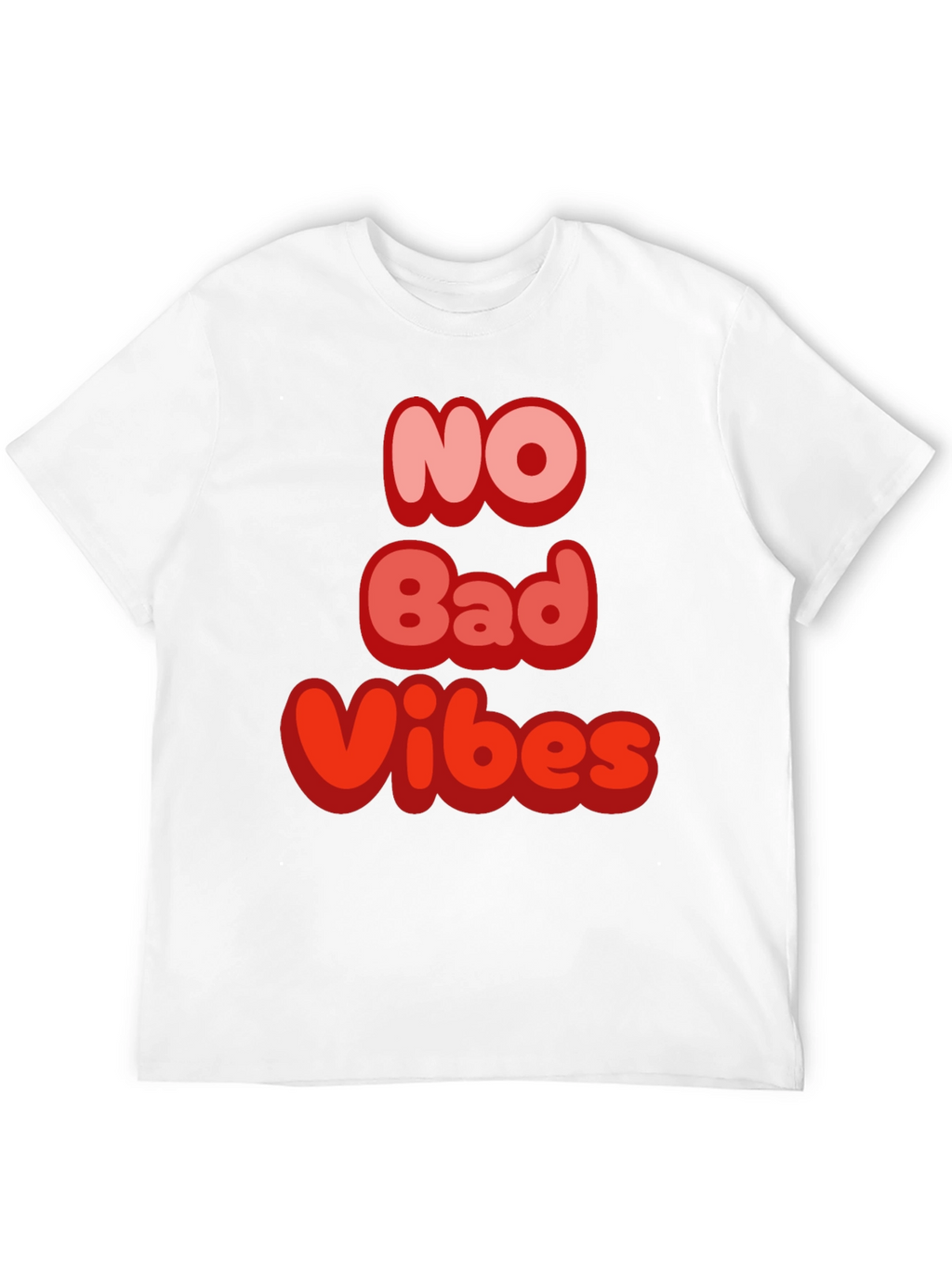 No Bad Vibes Graphic T-Shirt