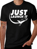 Just Launch It Space Shuttle T-Shirt
