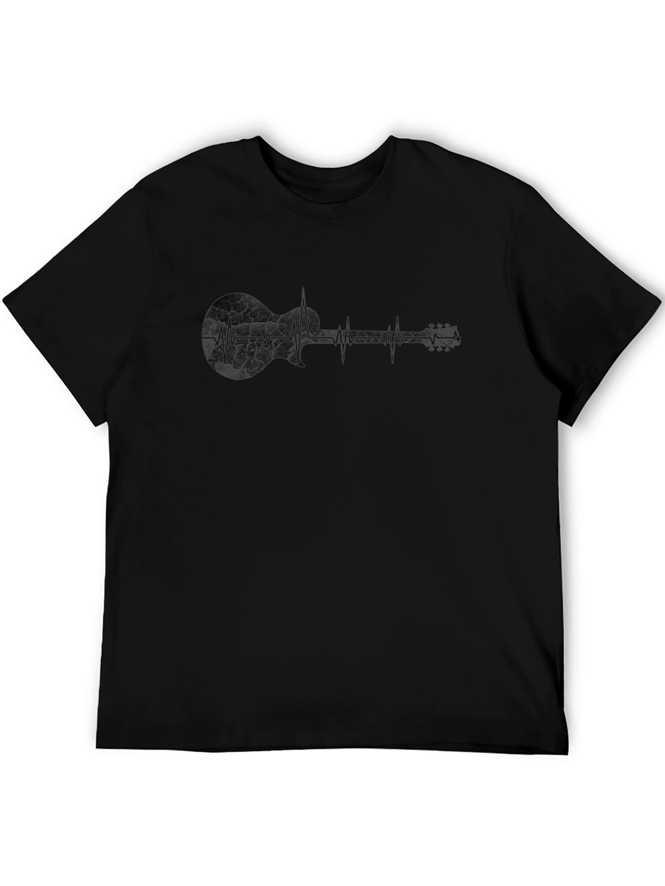 Guitar Heartbeat T-Shirt - Musicians Pulse