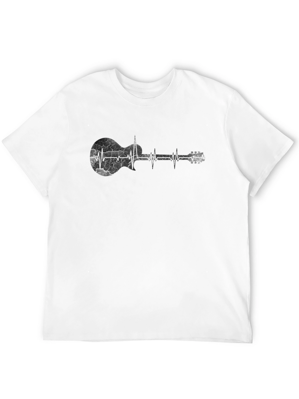 Guitar Heartbeat T-Shirt - Musicians Pulse