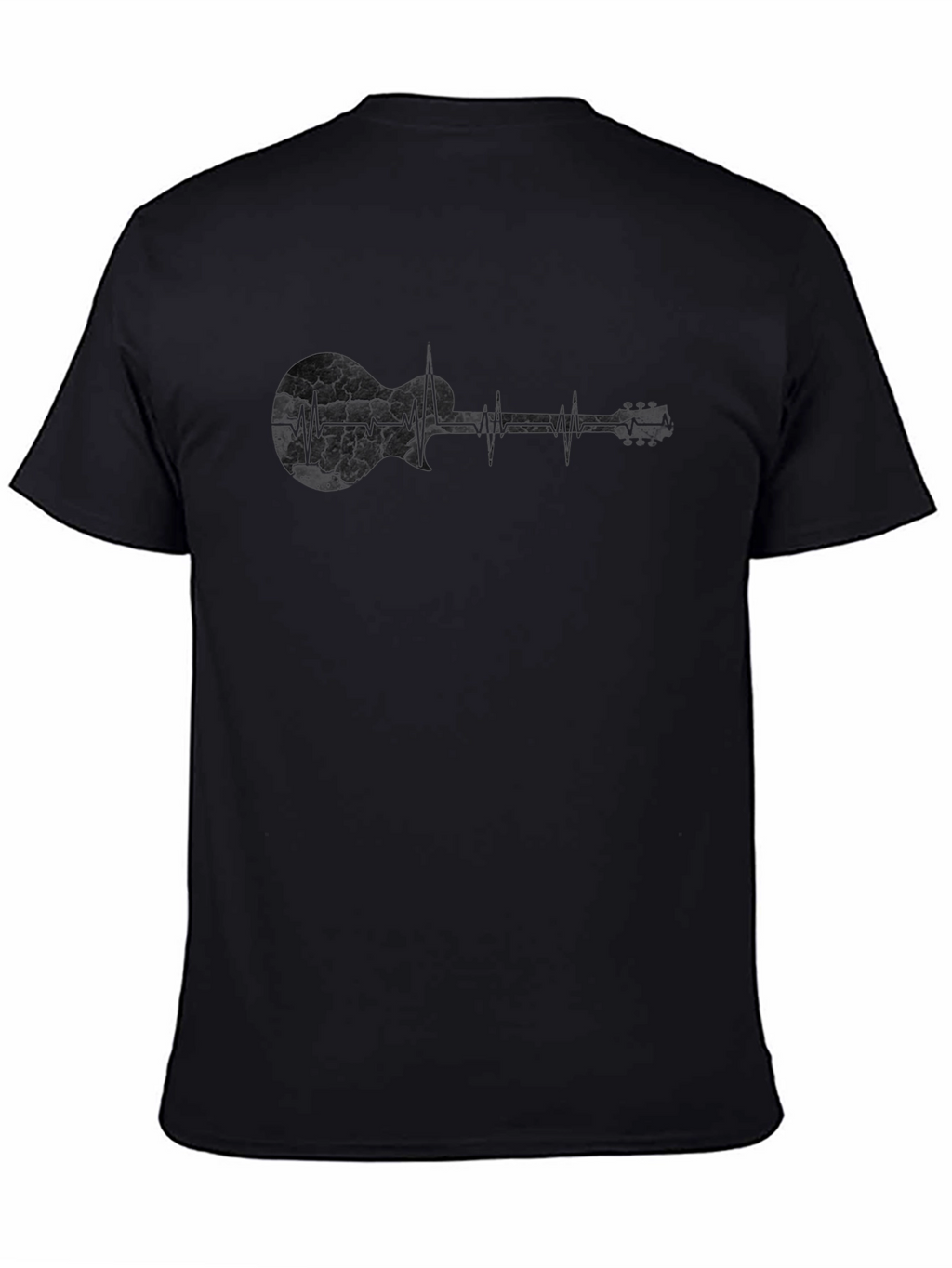 Guitar Heartbeat T-Shirt - Musicians Pulse