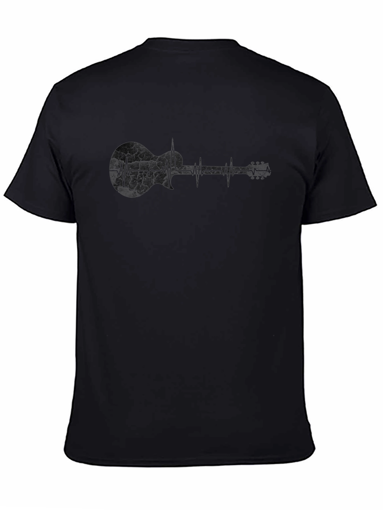 Guitar Heartbeat T-Shirt - Musicians Pulse
