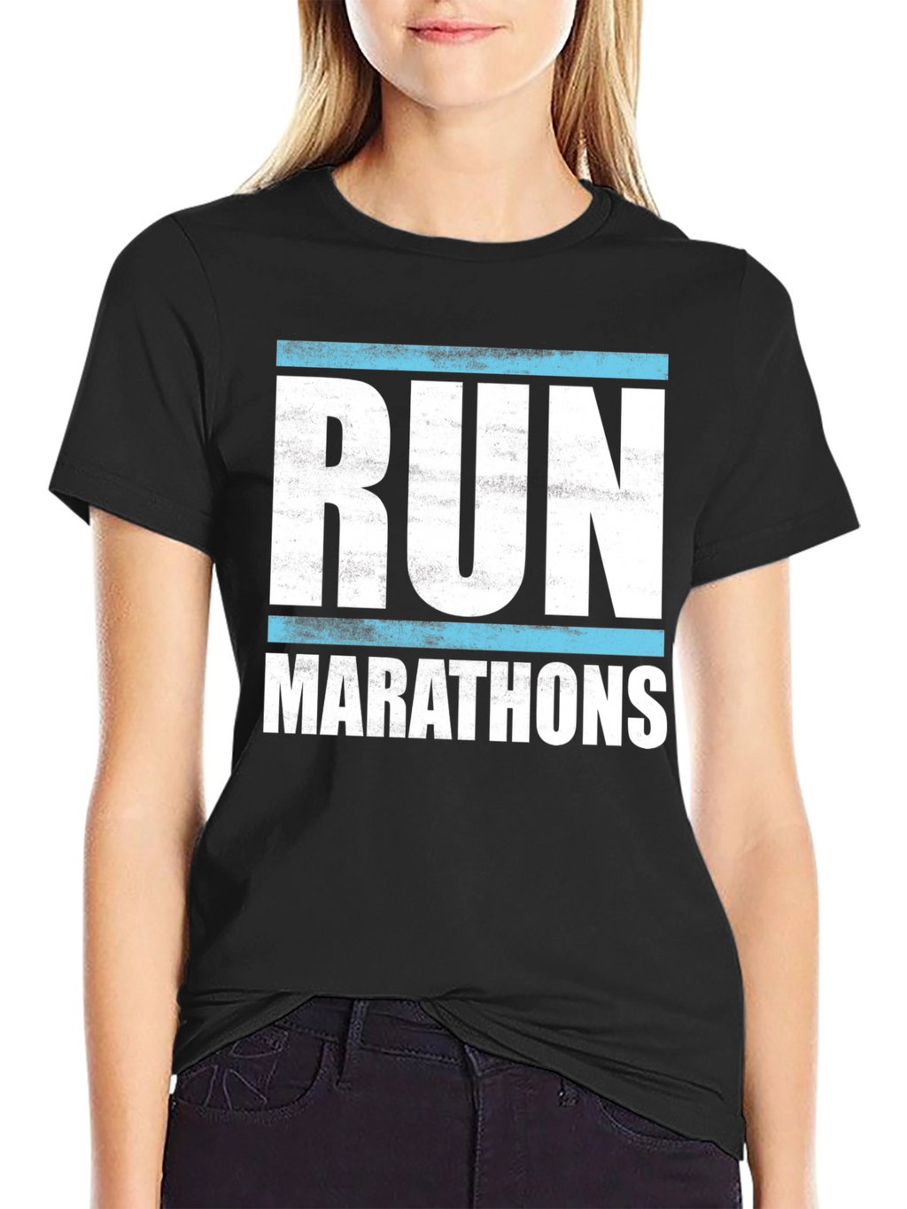 Run Marathons T-Shirt - Runners Apparel