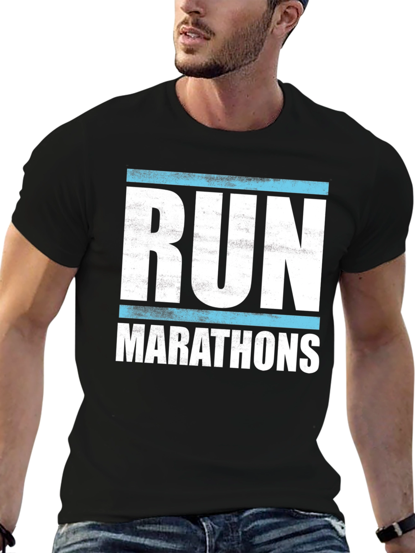 Run Marathons T-Shirt - Runners Apparel