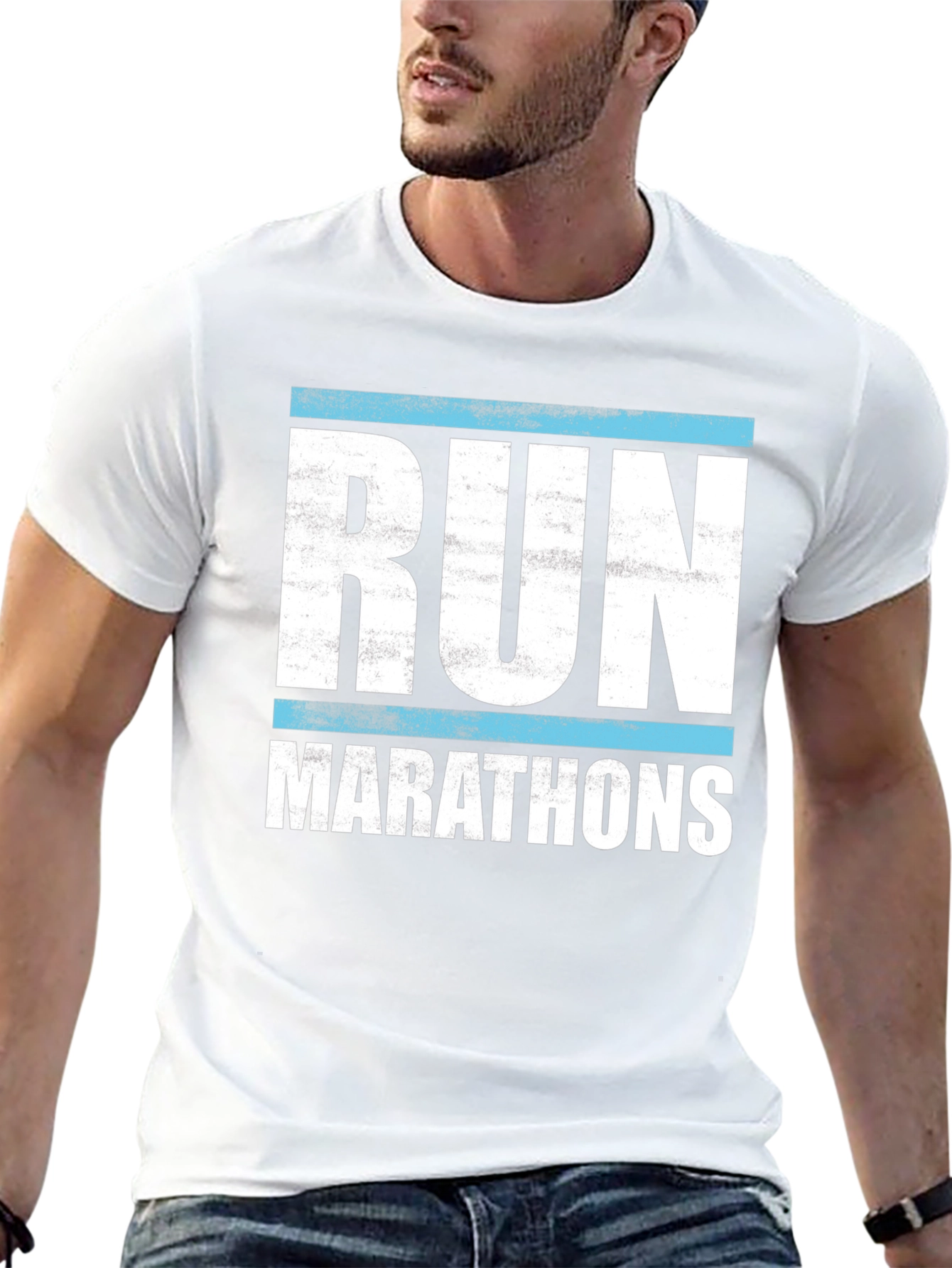 Run Marathons T-Shirt - Runners Apparel