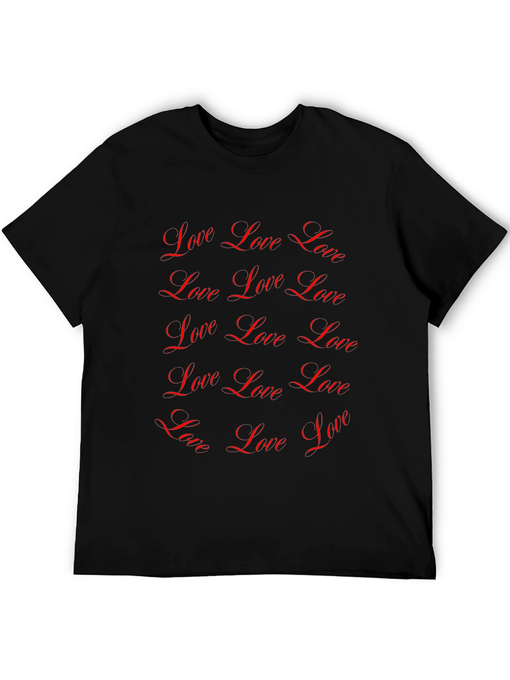 Love Graphic Print T-Shirt